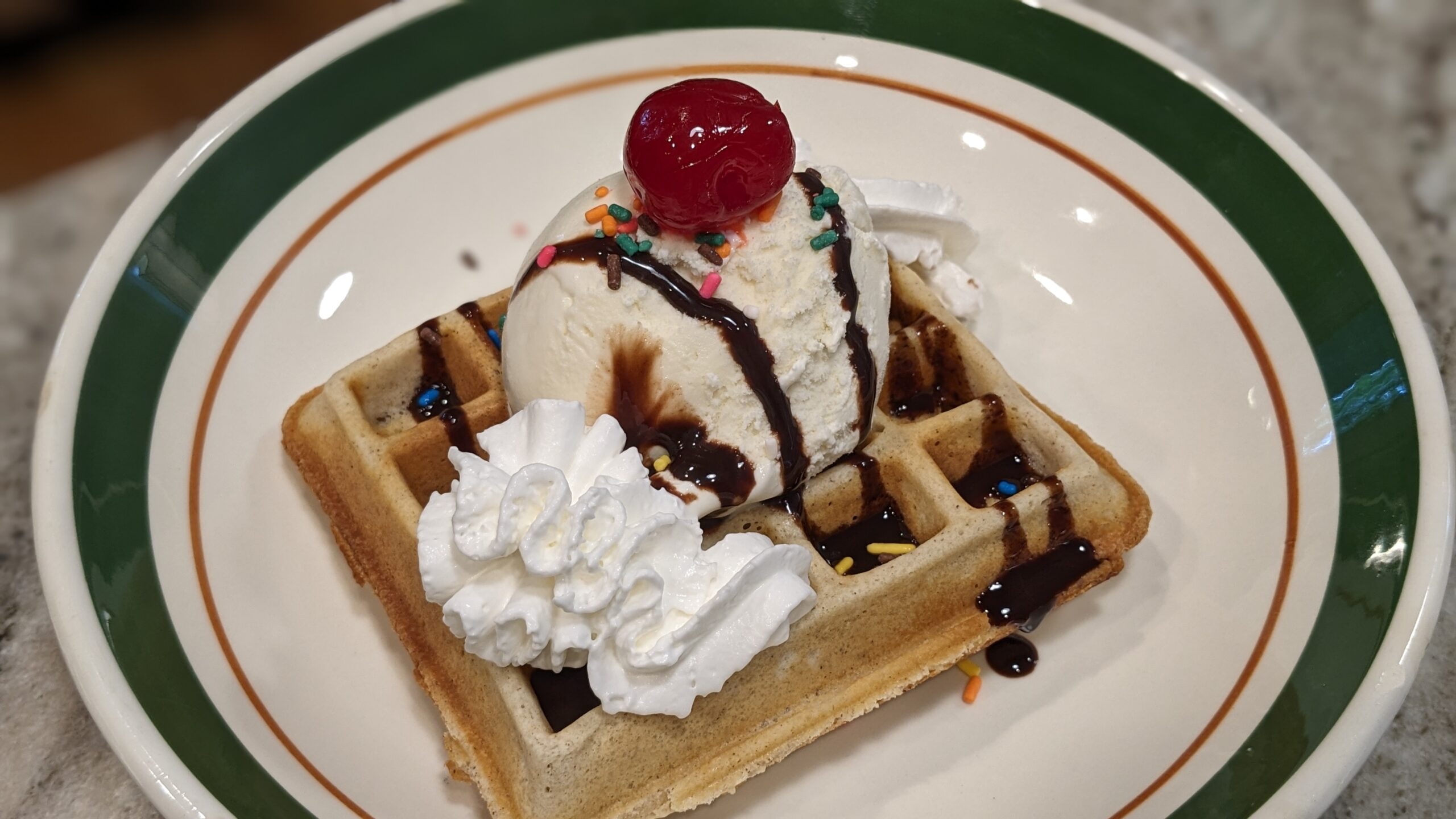 #14 Waffle Sundae at Home